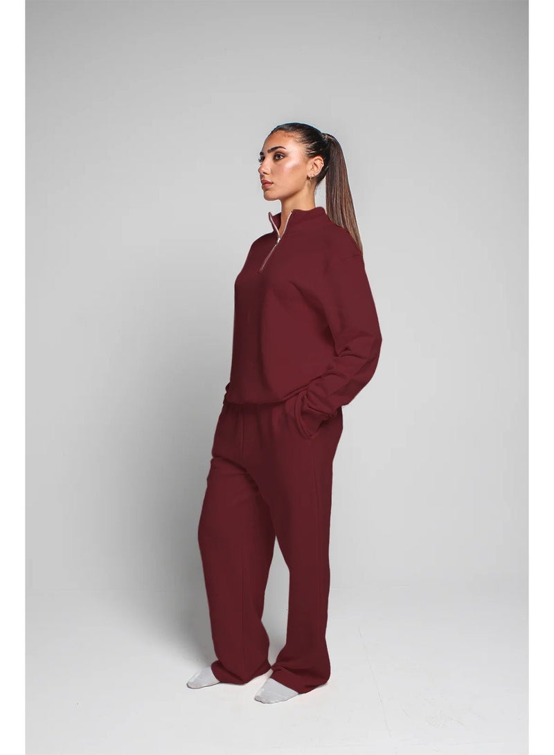 Basic Look Quarter zip Milton Sweatshirt - Image 2